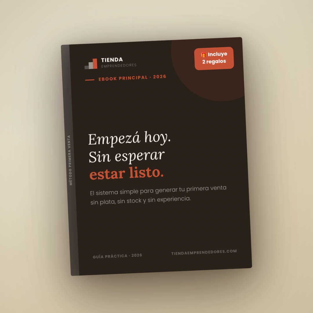 Método Primera Venta — El sistema para generar tu primera venta sin plata, sin stock y sin experiencia + ¡2 REGALOS INCLUIDOS!