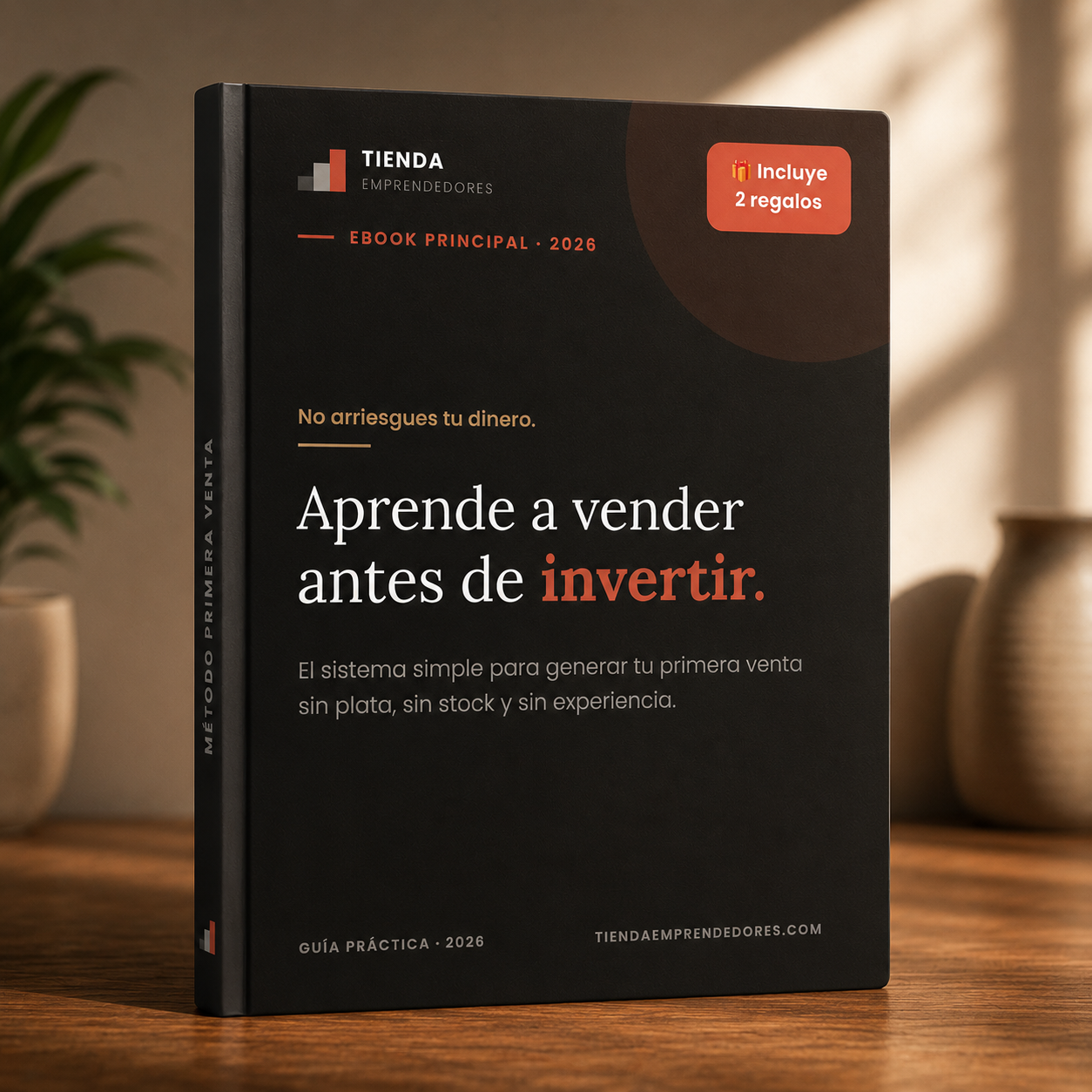 Aprende a vender, antes de invertir. — El sistema para generar tu primera venta sin plata, sin stock y sin experiencia + ¡2 Regalos Incluidos!